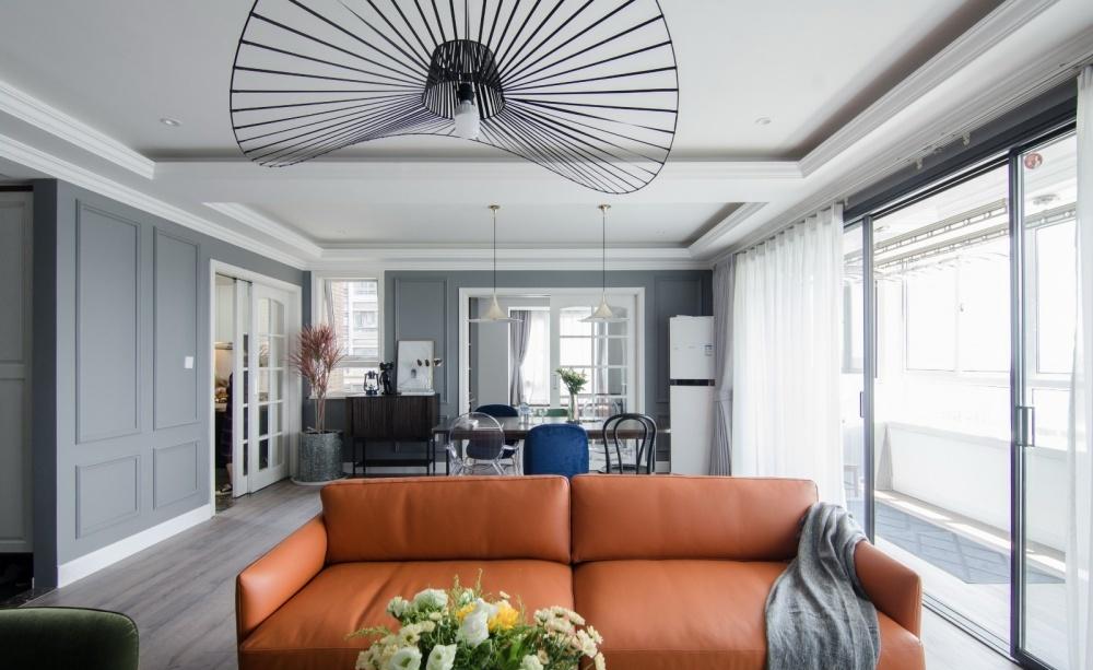 平层二手房翻新记 | 色彩与材质的巧妙搭配-18