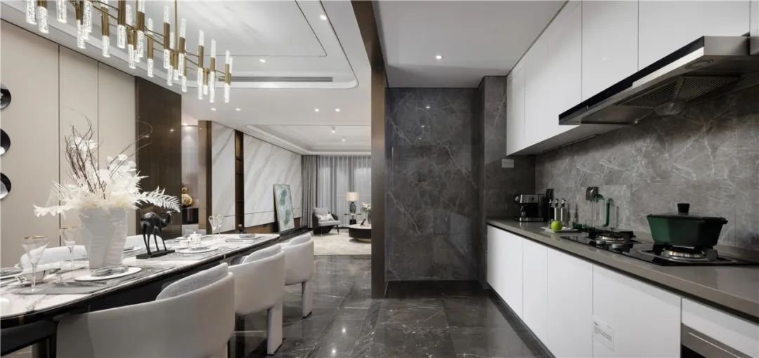 德方圆 | 160平样板间 水之绿 泉之韵-24