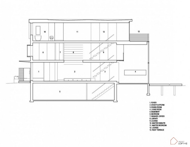 豪华别墅 现代风格建筑改造之多伦多爱德华式住宅改建-10