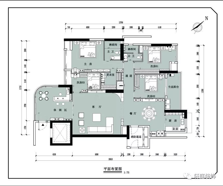 轩庭篇·【你的家暴露你的生活层次·一个好平面决定一个好方案】-25