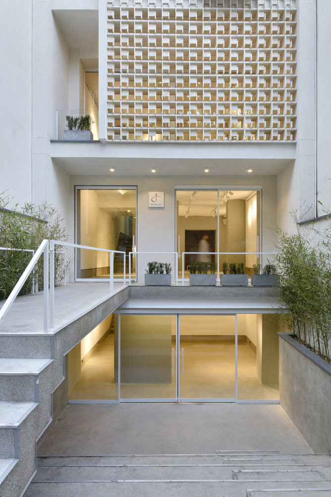 伊朗 Tehran JEE Gallery 嵌套式景观画廊设计丨伊朗德黑兰丨Alborz Nazari,Amin Hosseinirad-38