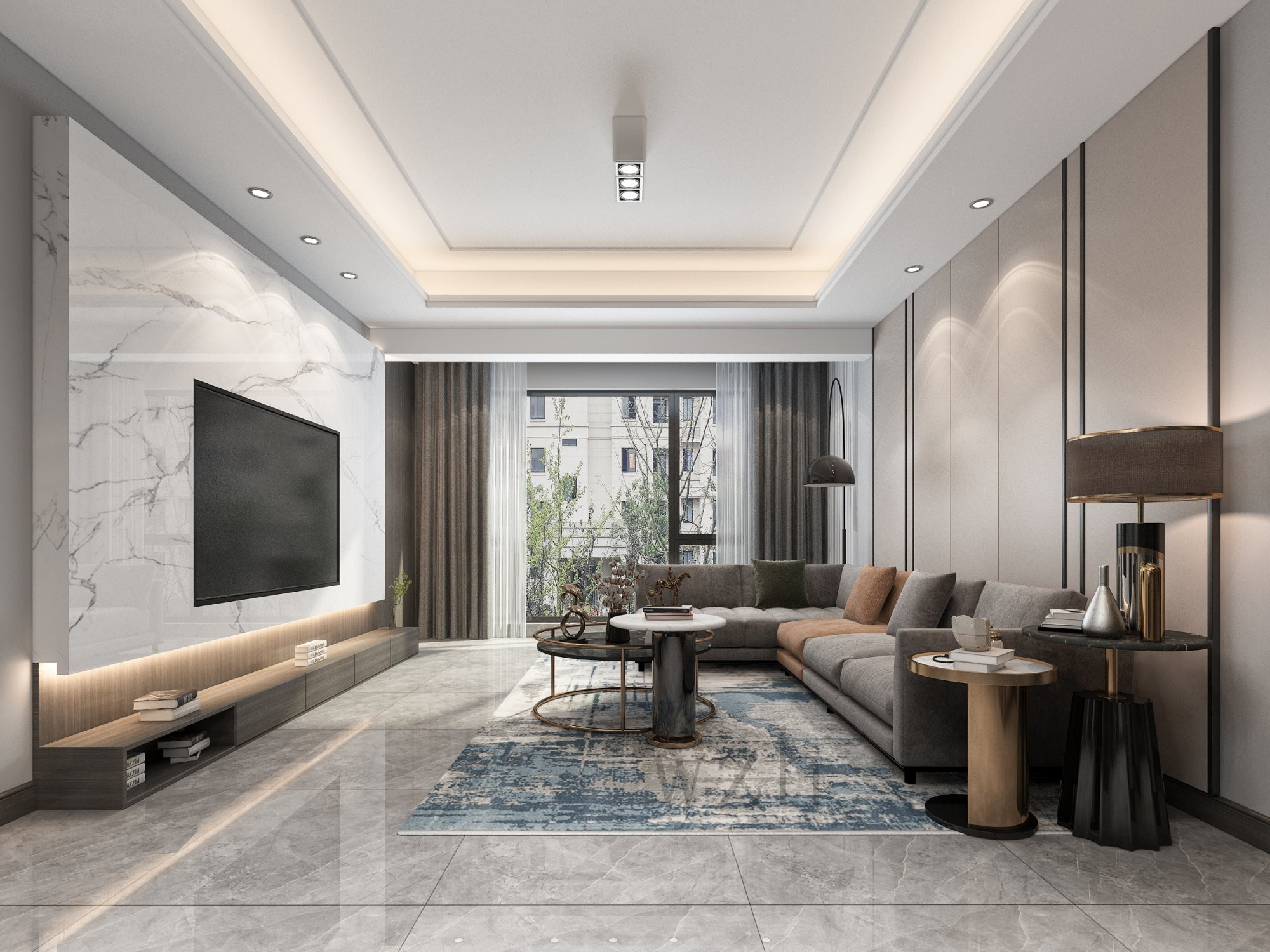 现代轻奢室内设计-13