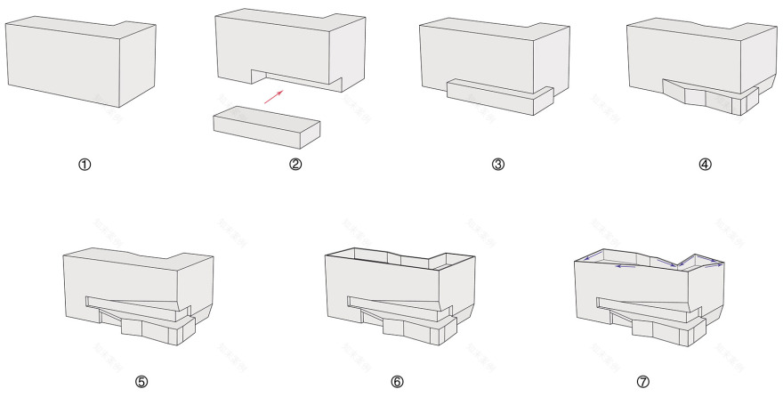 切片层岩,内蒙古林西至尊全集制造有限公司办公楼 / 大连松岩设计-23