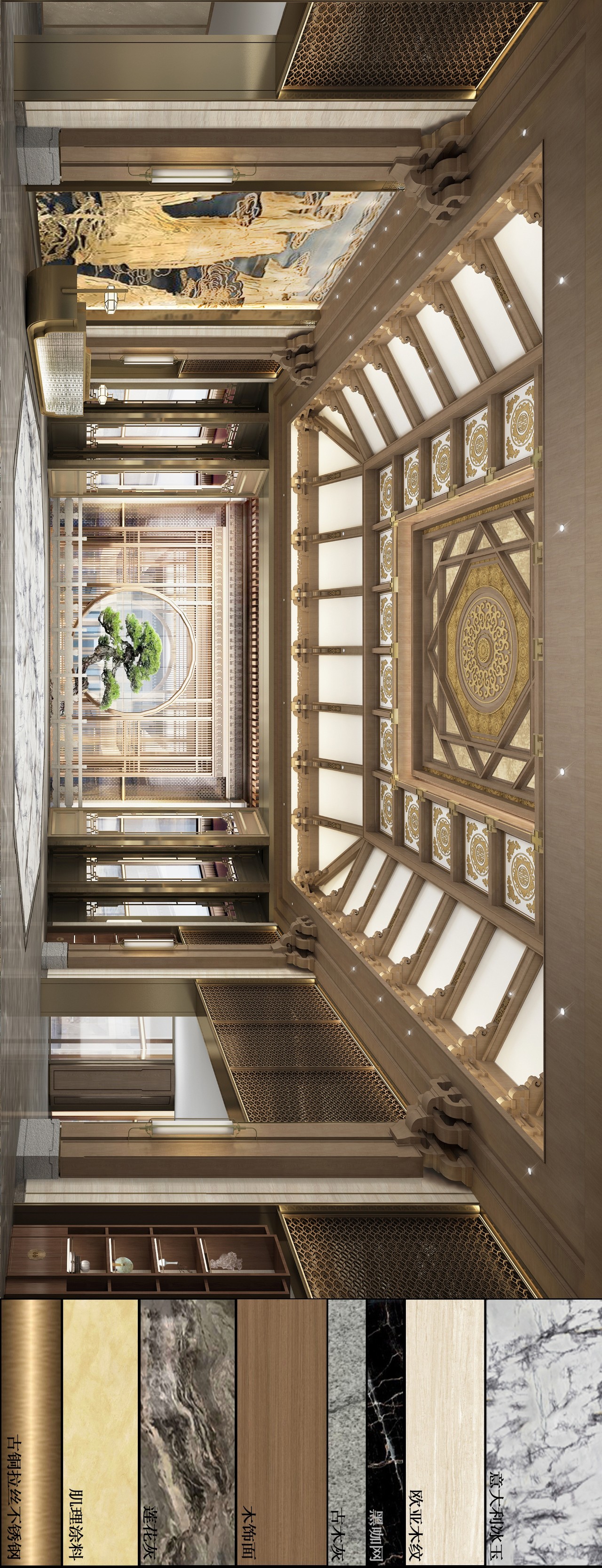 新中式风范 | 客家围龙屋布局，隐逸生活美学-41