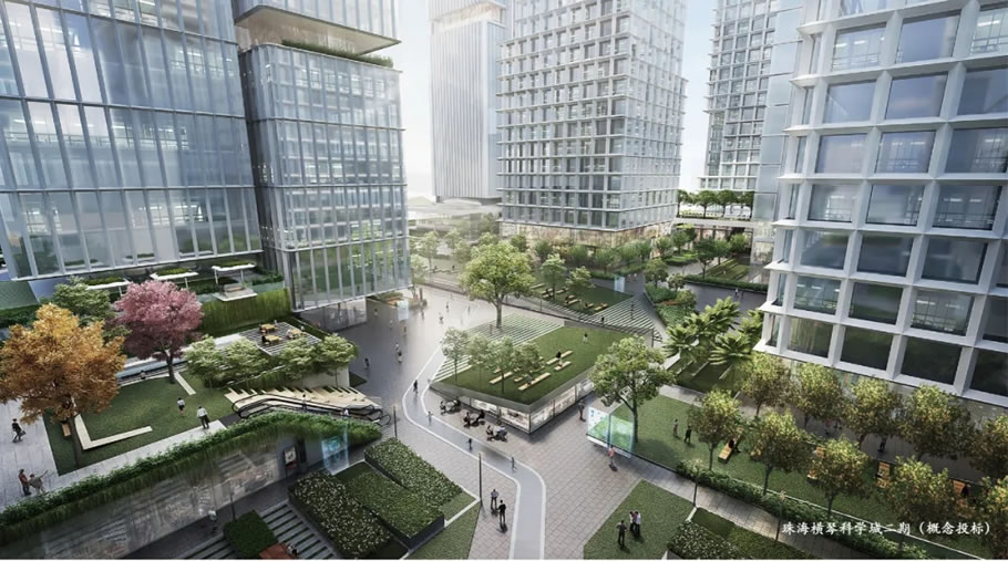 横琴科学城 · 新型高科技办公环境的生态科技设计丨中国珠海丨亚创中心 SED+,日本建筑大师坂本一成团队-10