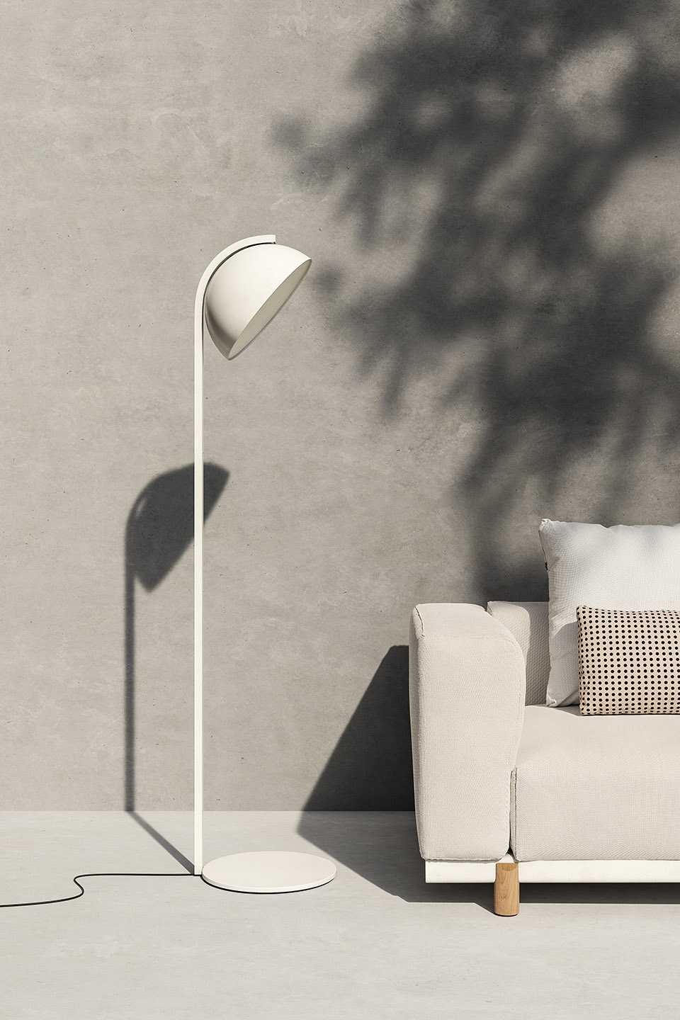 半圆顶落地灯-4