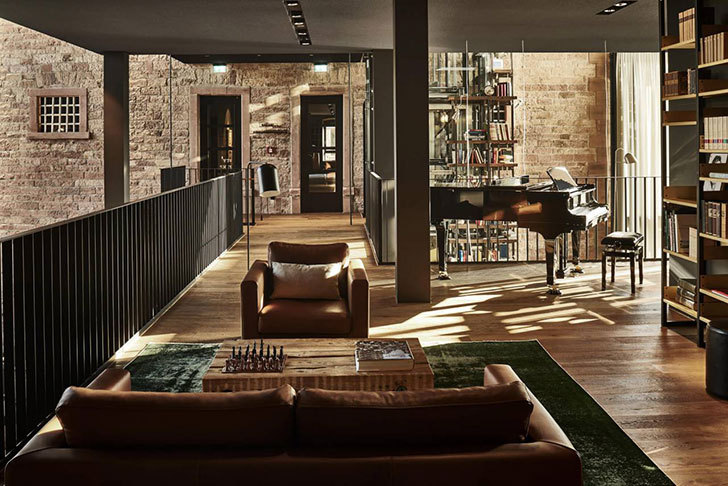 德国前监狱变身工业风酒店-25