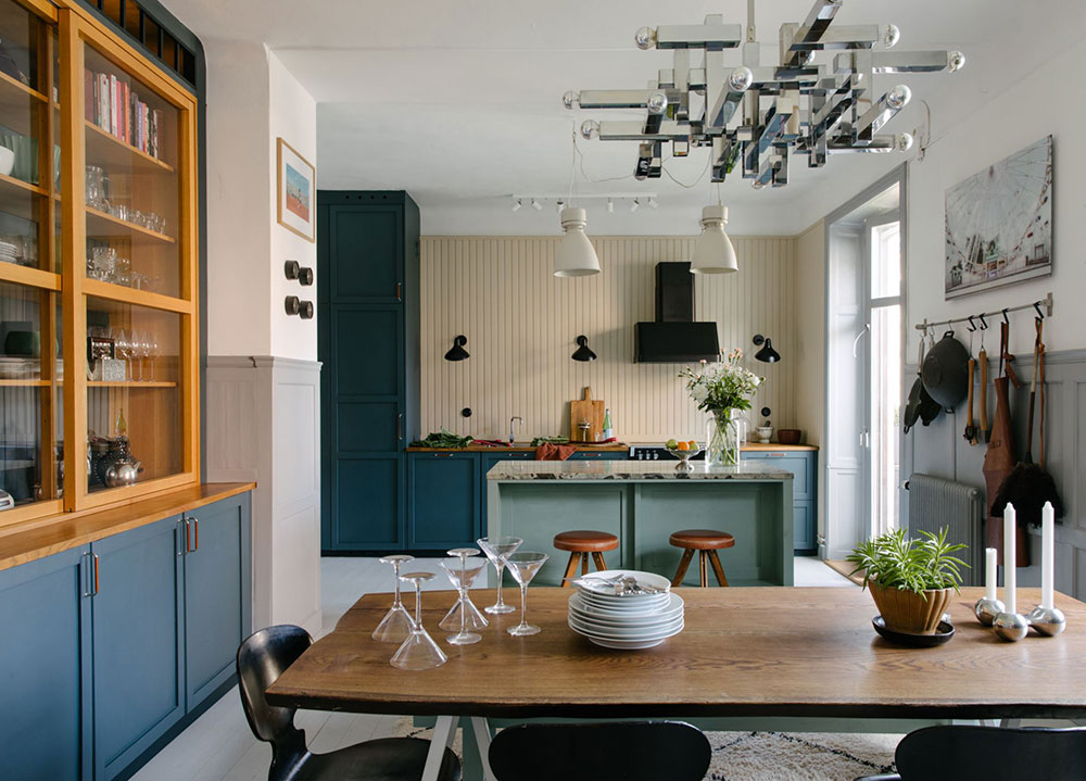 多彩北欧公寓，演绎乡村与古典的碰撞-1