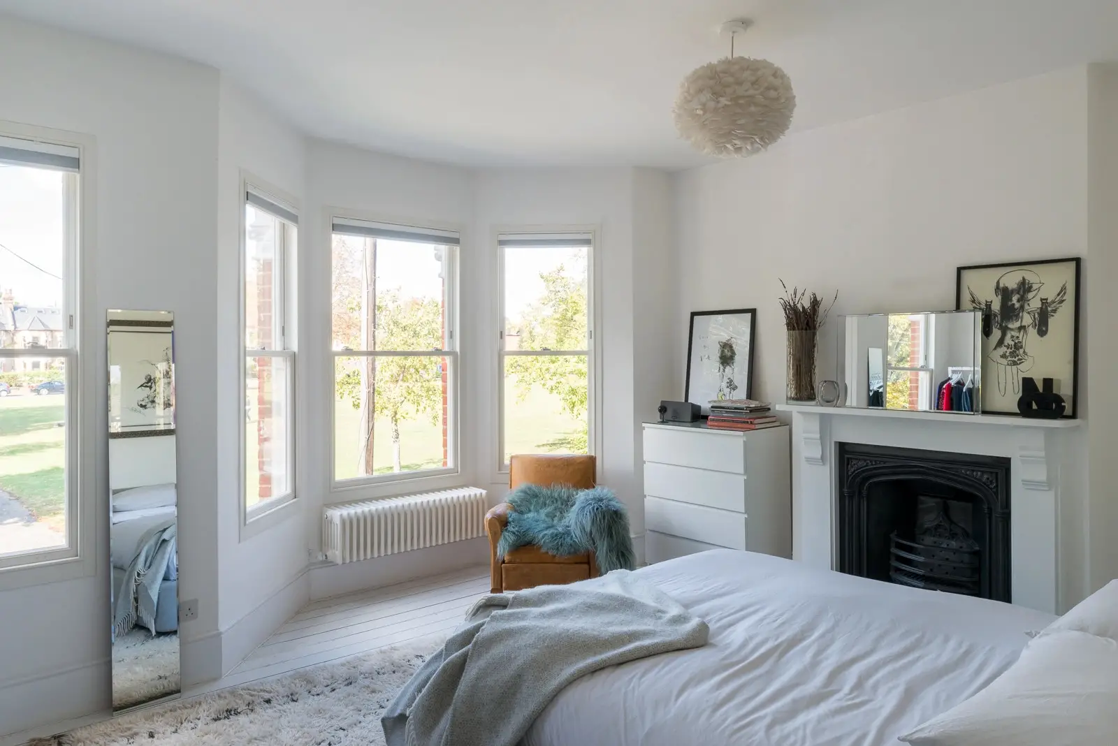 伦敦附近维多利亚式住宅的现代改造-15