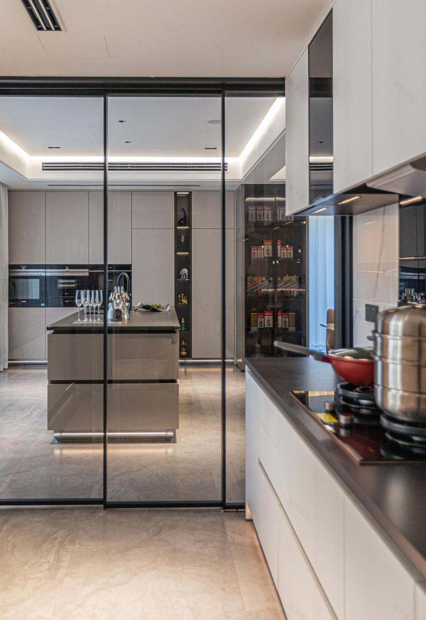 轻奢有度,浪漫刚好·浙江嘉兴大平层室内设计案例丨中国嘉兴-16