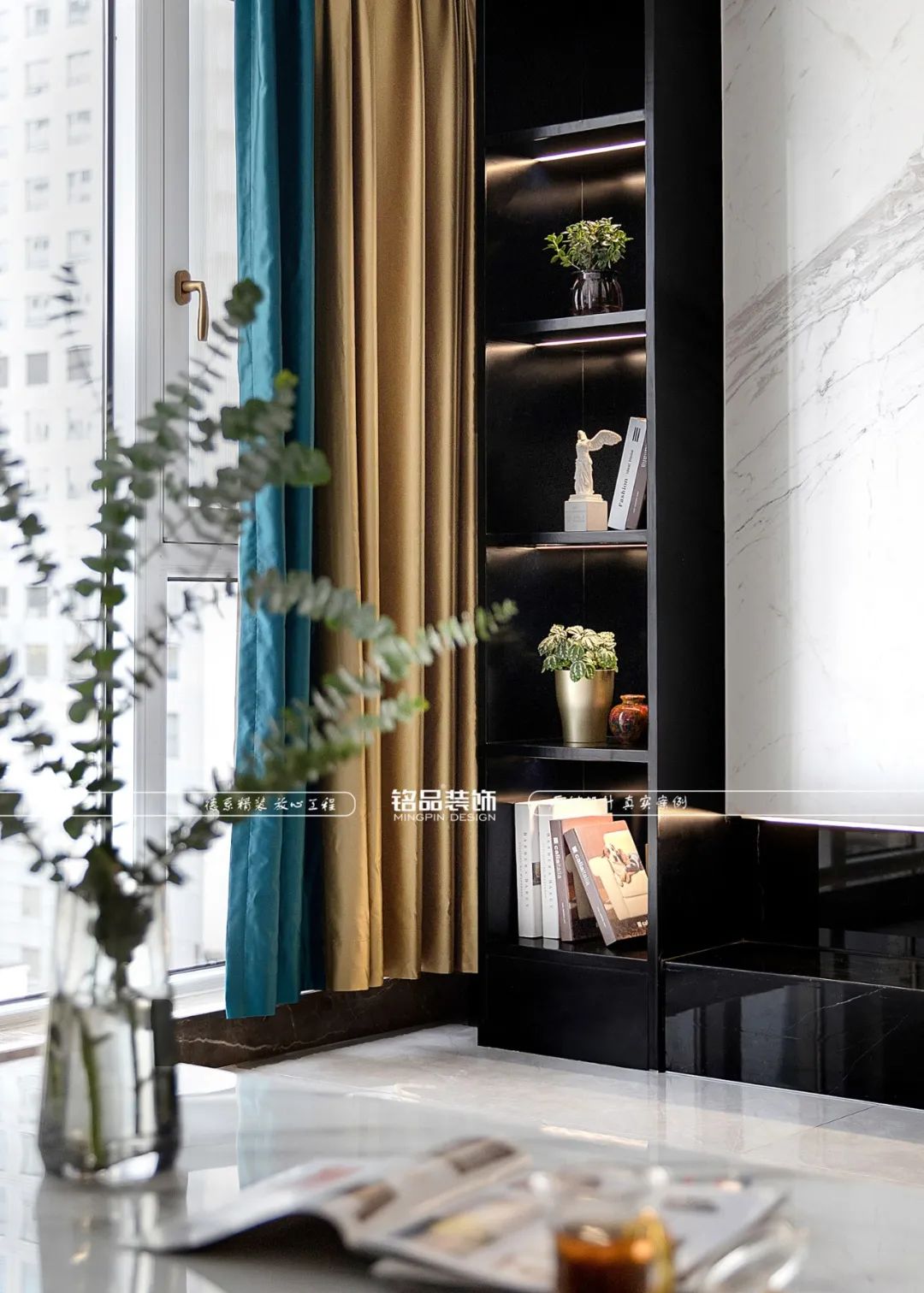 118㎡现代简约之家丨铭品装饰-23