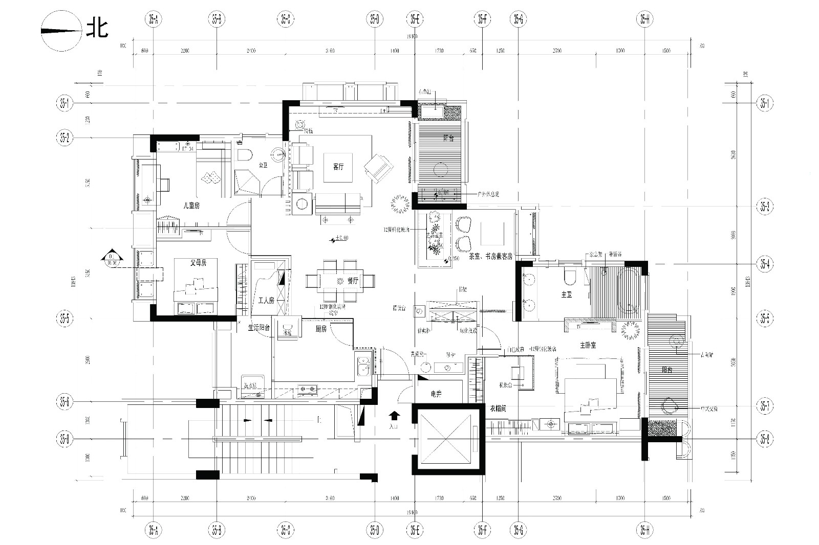 中惠地产香樟绿洲中式样板房-10
