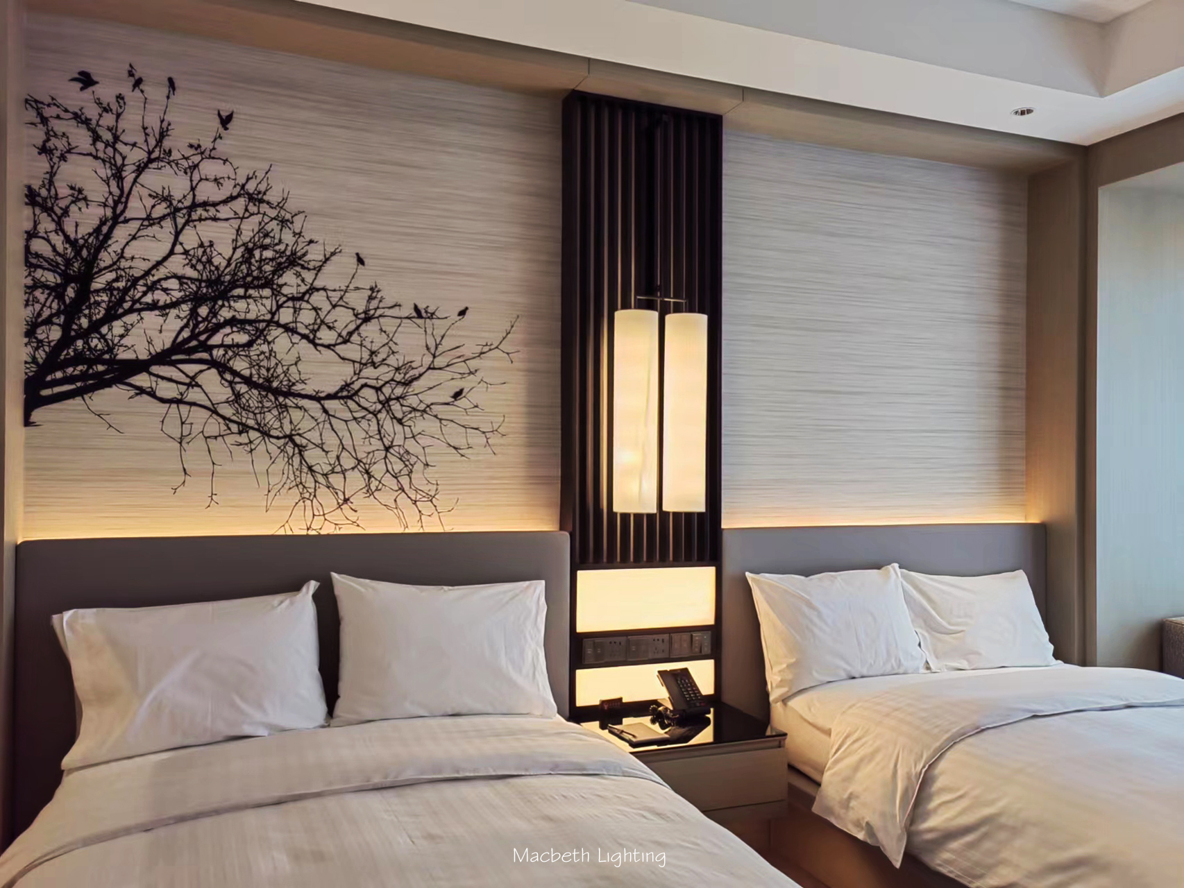 某酒店样板间灯光巡场丨中国昆明-31