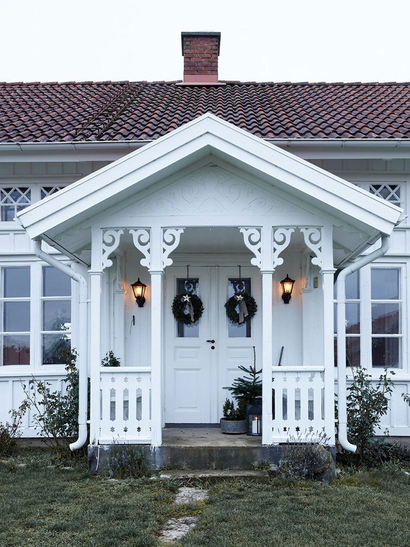 瑞典乡村自然风圣诞小屋-2