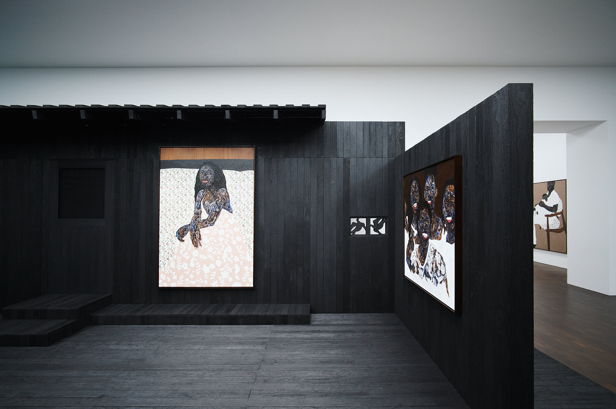 Awulai Ashia & Nkyinkyim Exhibition at Gagosian / DeRoche Projects-14