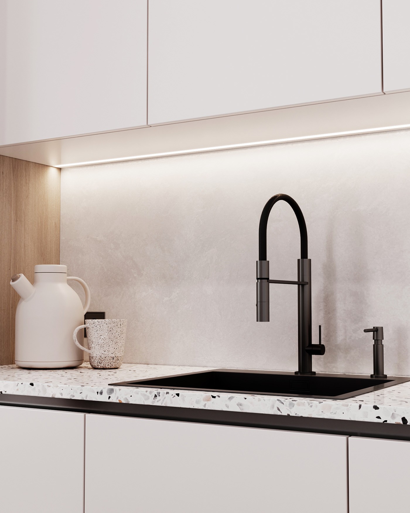 73㎡浅色系公寓设计 既舒适又温馨！-11