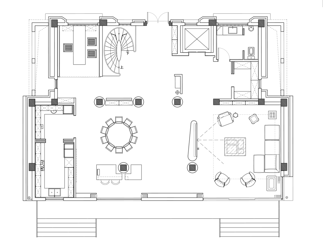 境壹方案|用圆柱与桥搭建（一）-25