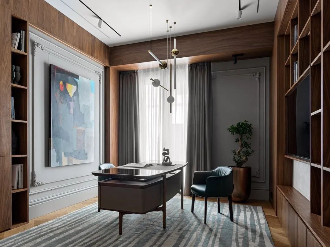 高级格调三口之家丨ABarchitects-33