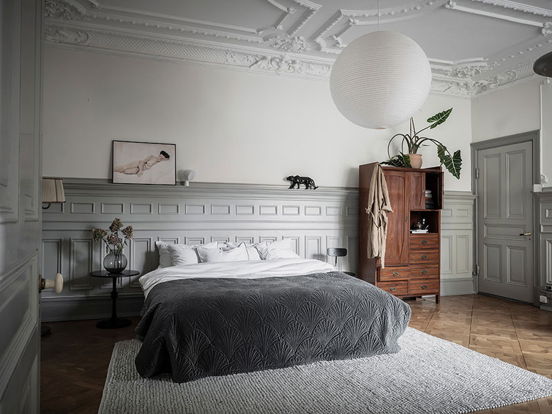 惊艳的斯堪的纳维亚公寓 | 经典与时尚的完美结合-26