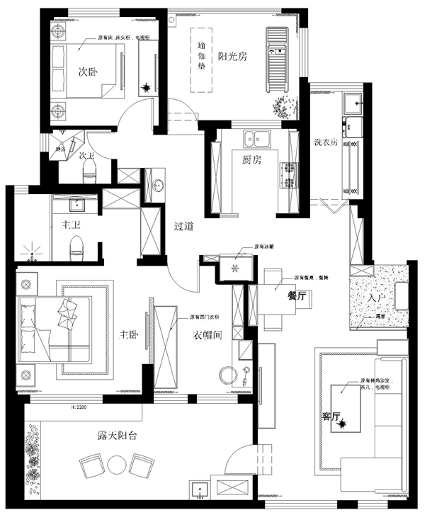 上海老房改造丨中国上海丨由舍空间设计-15