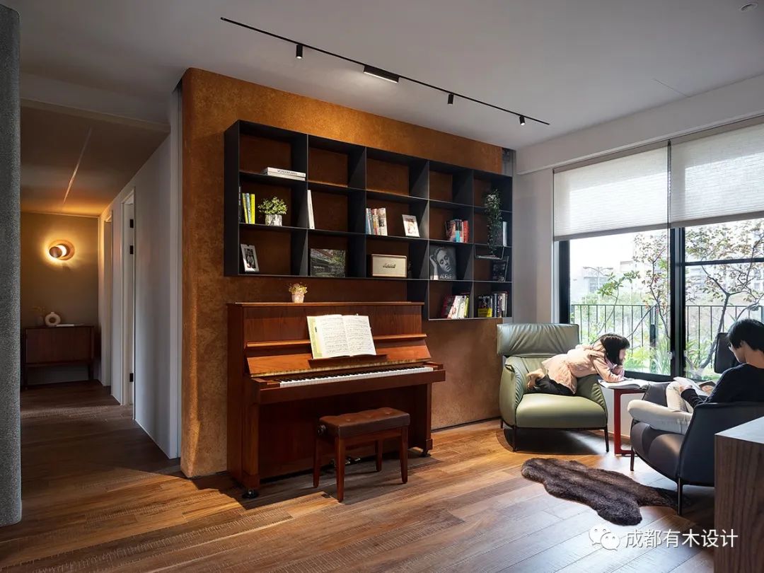 现代原木感混搭居所丨大墨-52