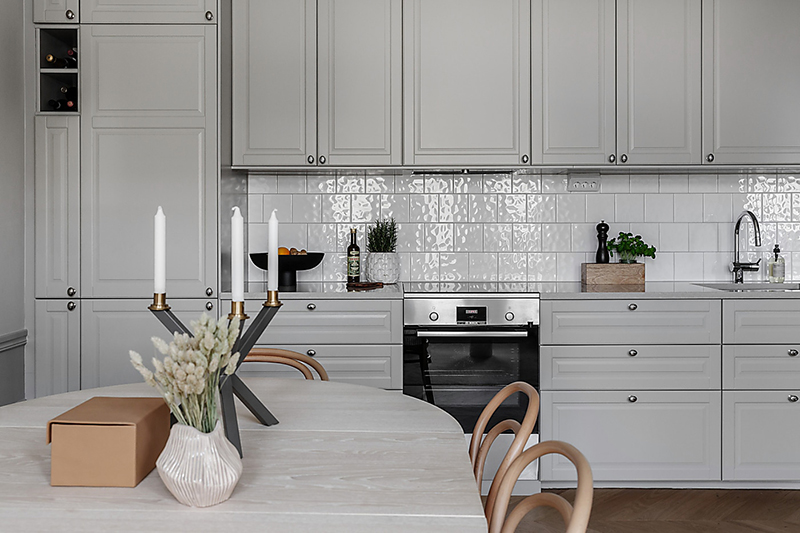 斯德哥尔摩 65 平米素雅灰调公寓设计-7