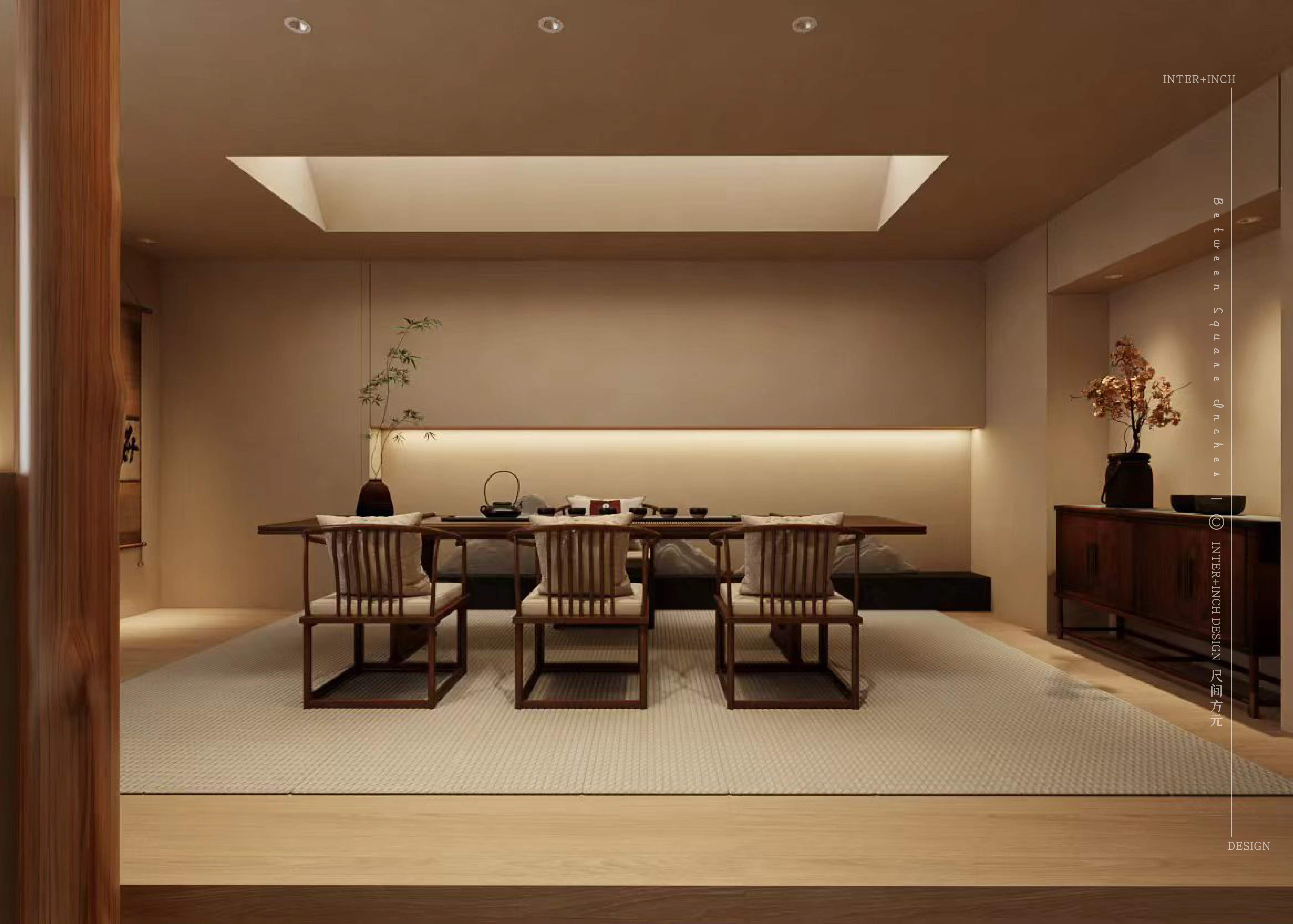 禅意新中式茶室商业空间设计丨尺间方元-15