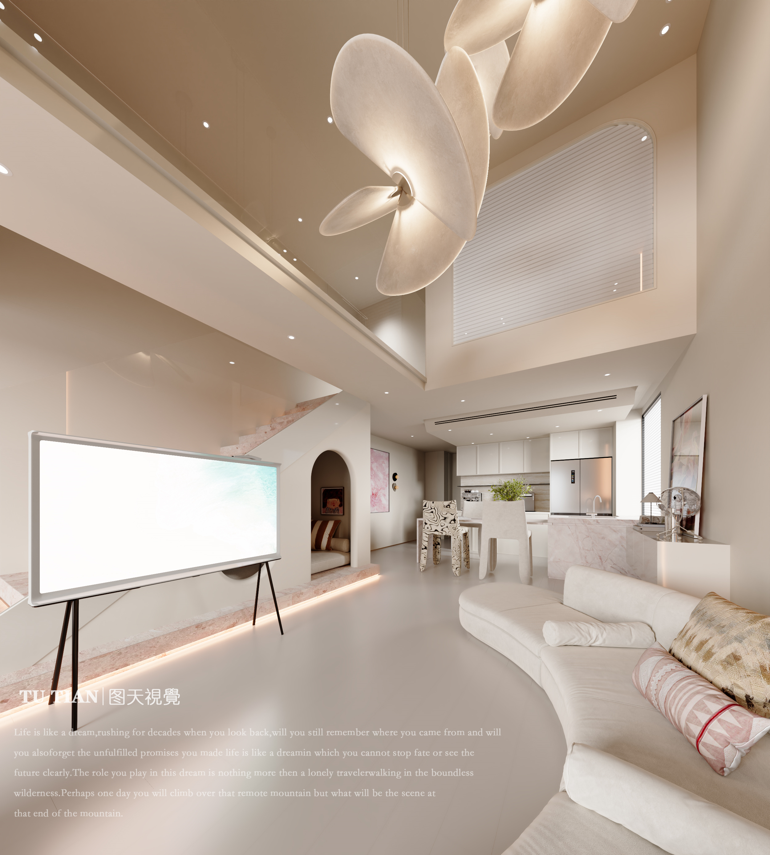 宝格丽粉·极简LOFT||高级感爆棚-1