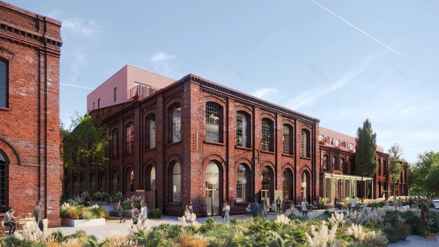 Łódź Fuzja 老旧工厂改造项目丨波兰罗兹丨Medusa Group 工作室-11