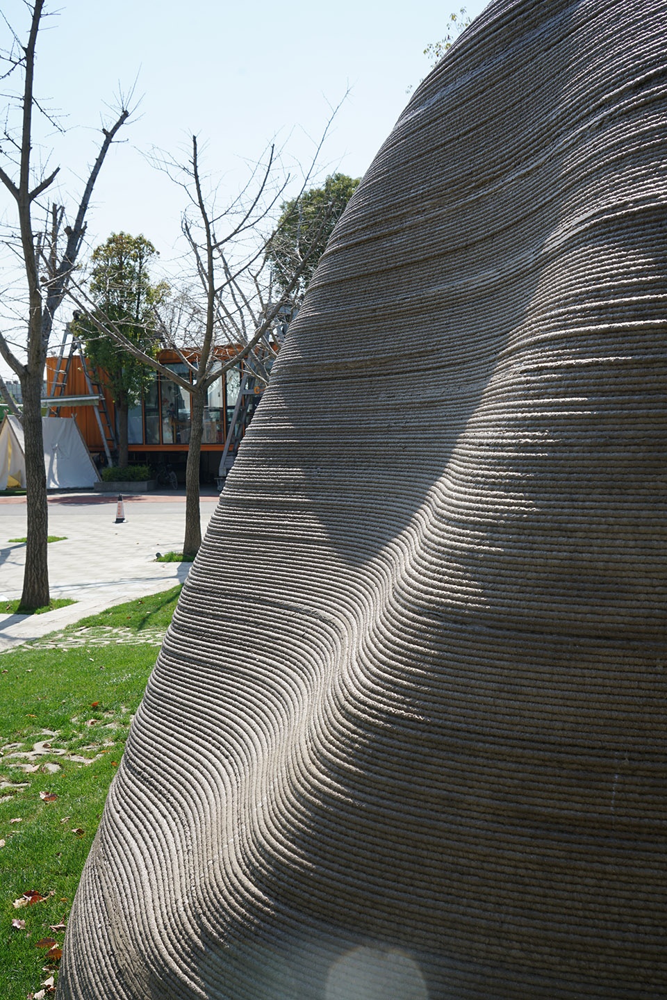 机器人3D打印混凝土书屋丨中国上海丨清华大学建筑学院徐卫国教授团队-20