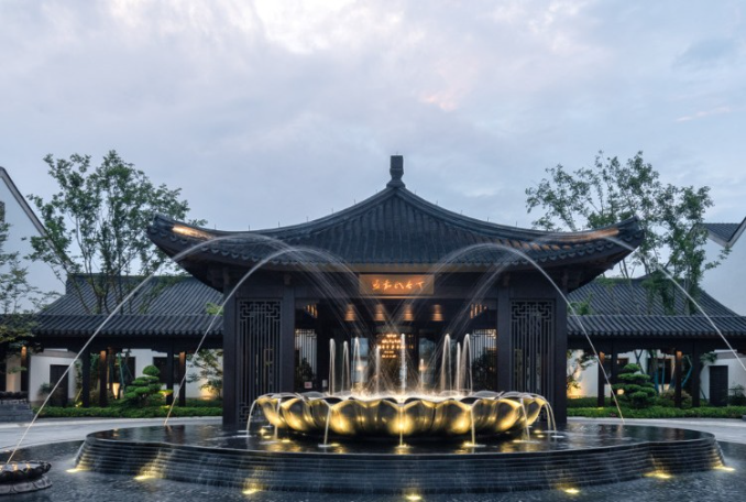 浙江台州星野嘉助酒店丨中国台州丨GTS 蓝颂设计-2