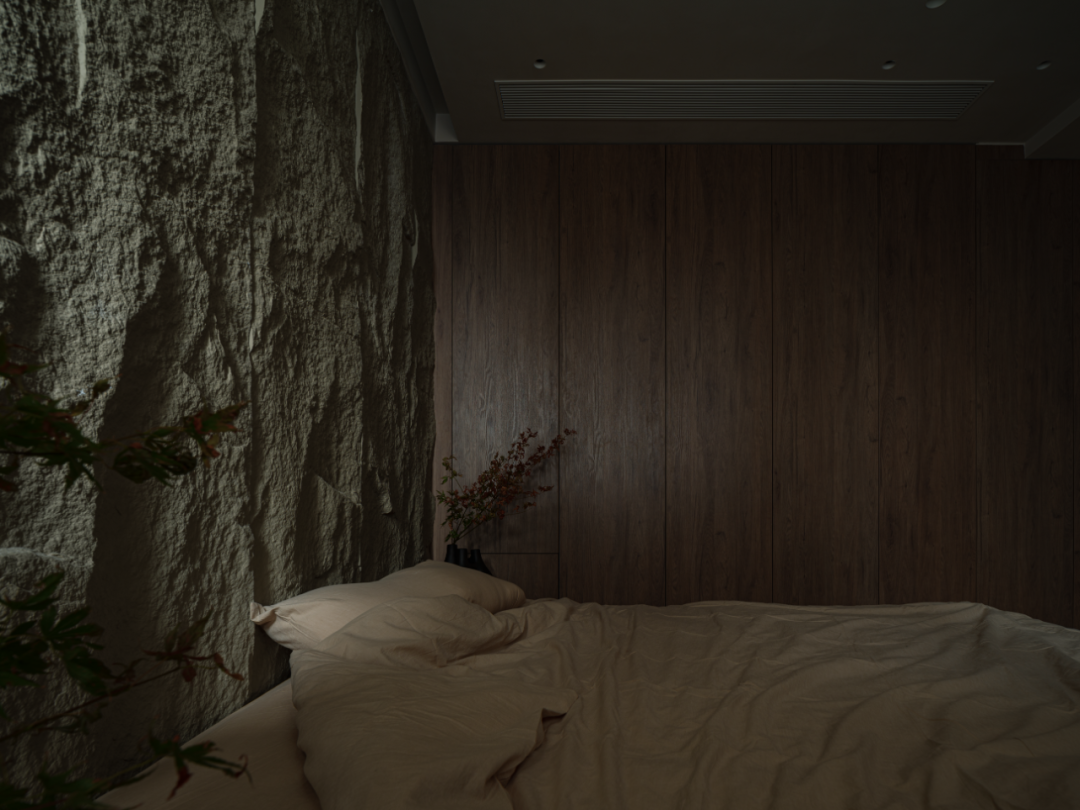 暖黄色宁静住宅丨中国武汉丨大思-74