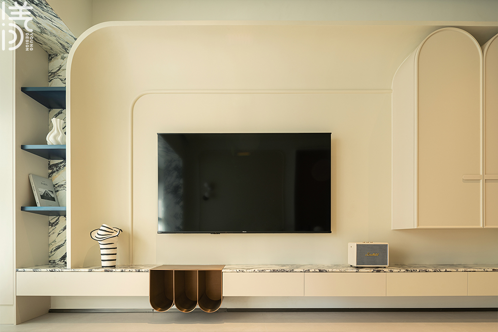 奶香可可平层丨中国深圳丨深圳漾空间设计有限公司-34