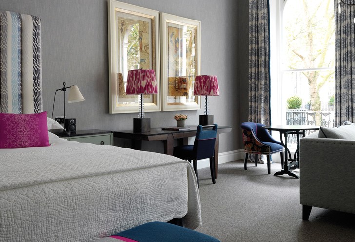 伦敦骑士桥酒店 | 独特的英伦风设计-19