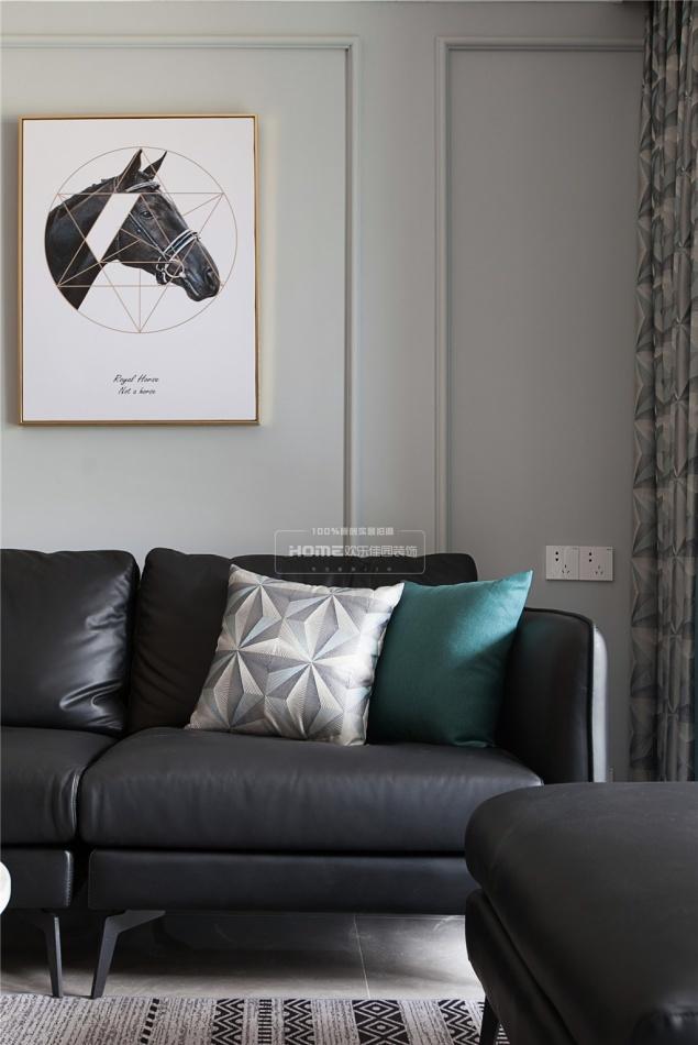 飞行员四室独居,蓝调轻奢尽享时尚生活-6