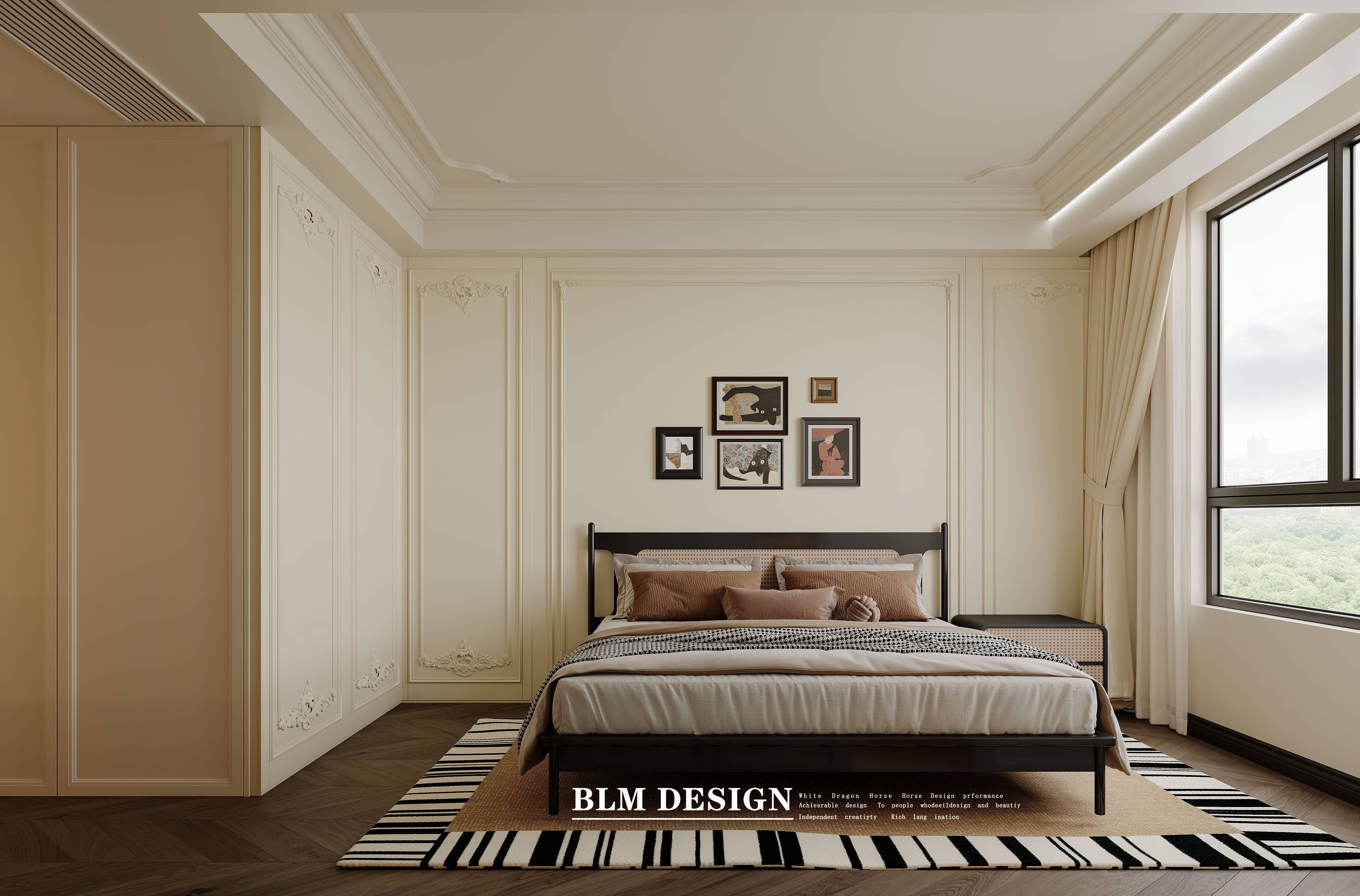 法式家装效果图分享-5