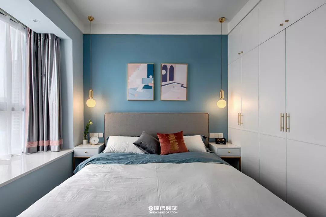 清新北欧混搭，63㎡小户型玩转空间魔法-55