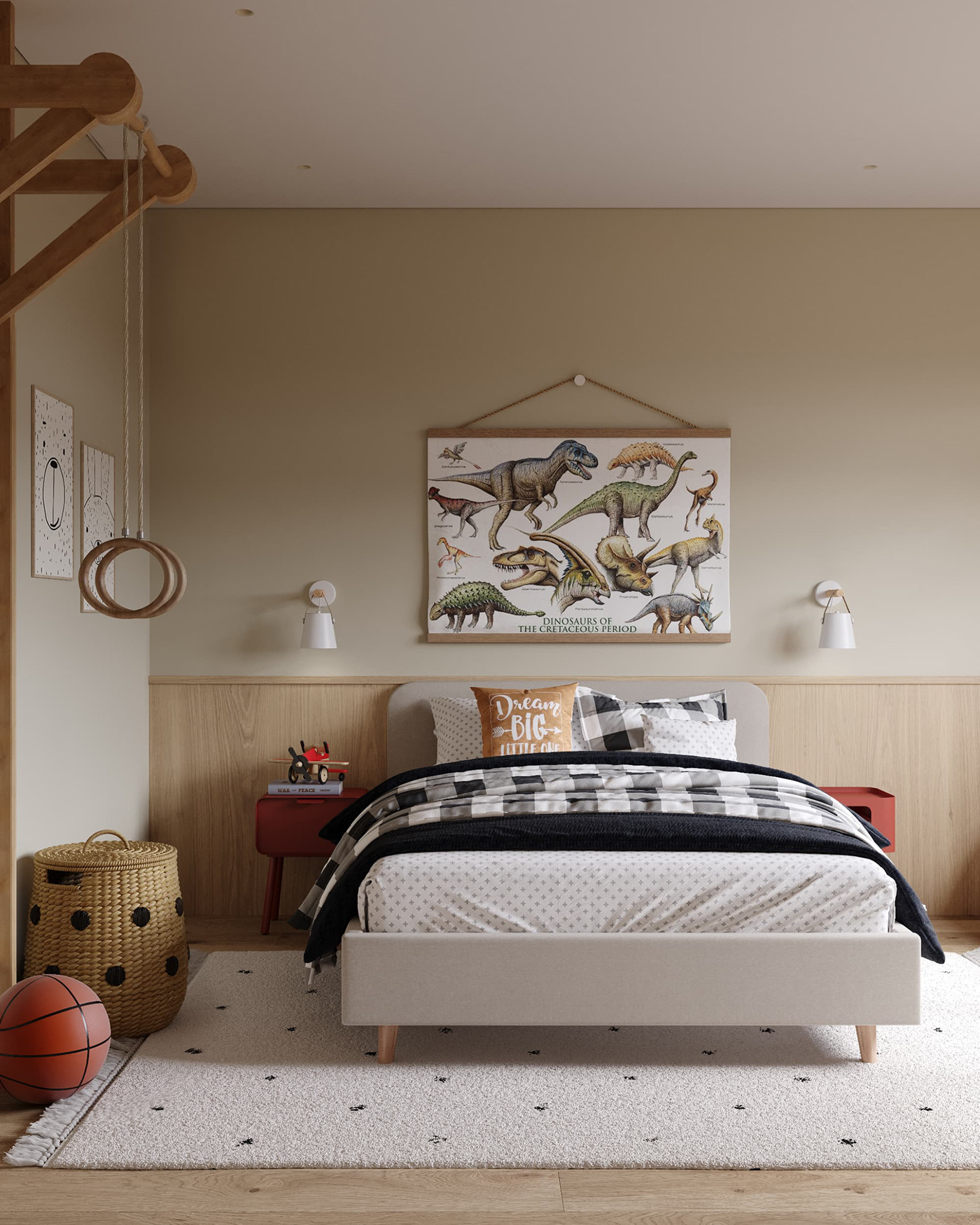 年轻家庭的房子内部装修-30