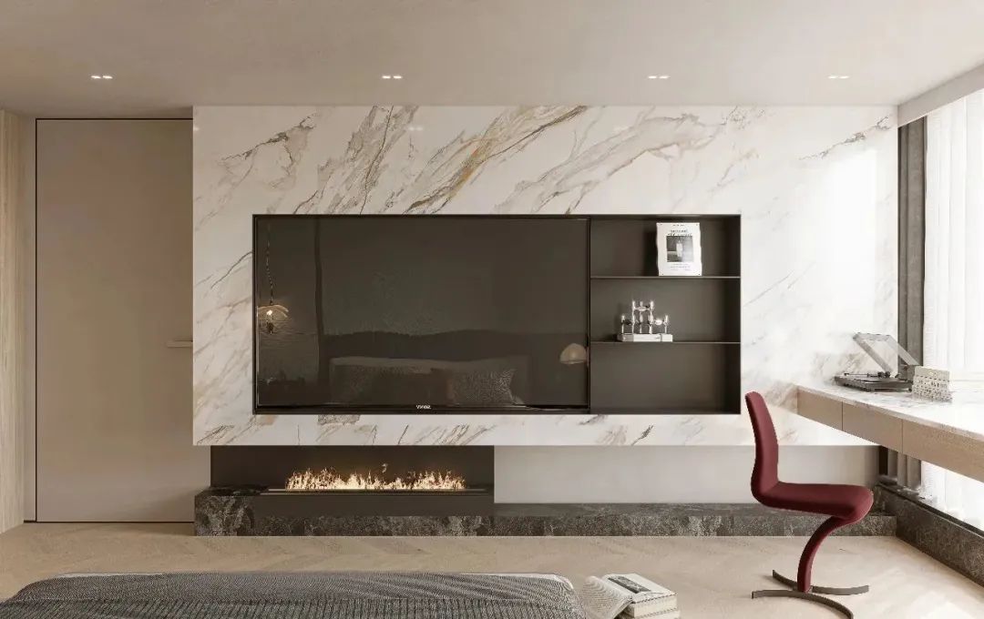 130㎡极简风尚住宅设计丨中国长沙丨周笙笙建筑装饰设计-35