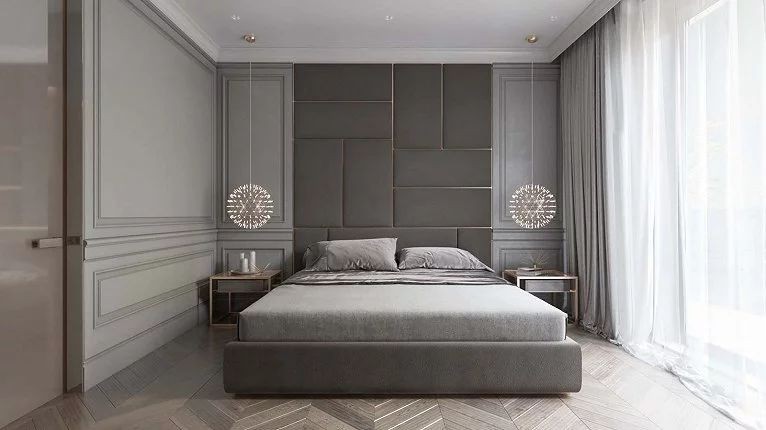 现代简约轻奢风格 | 混搭元素打造高级感大宅-54