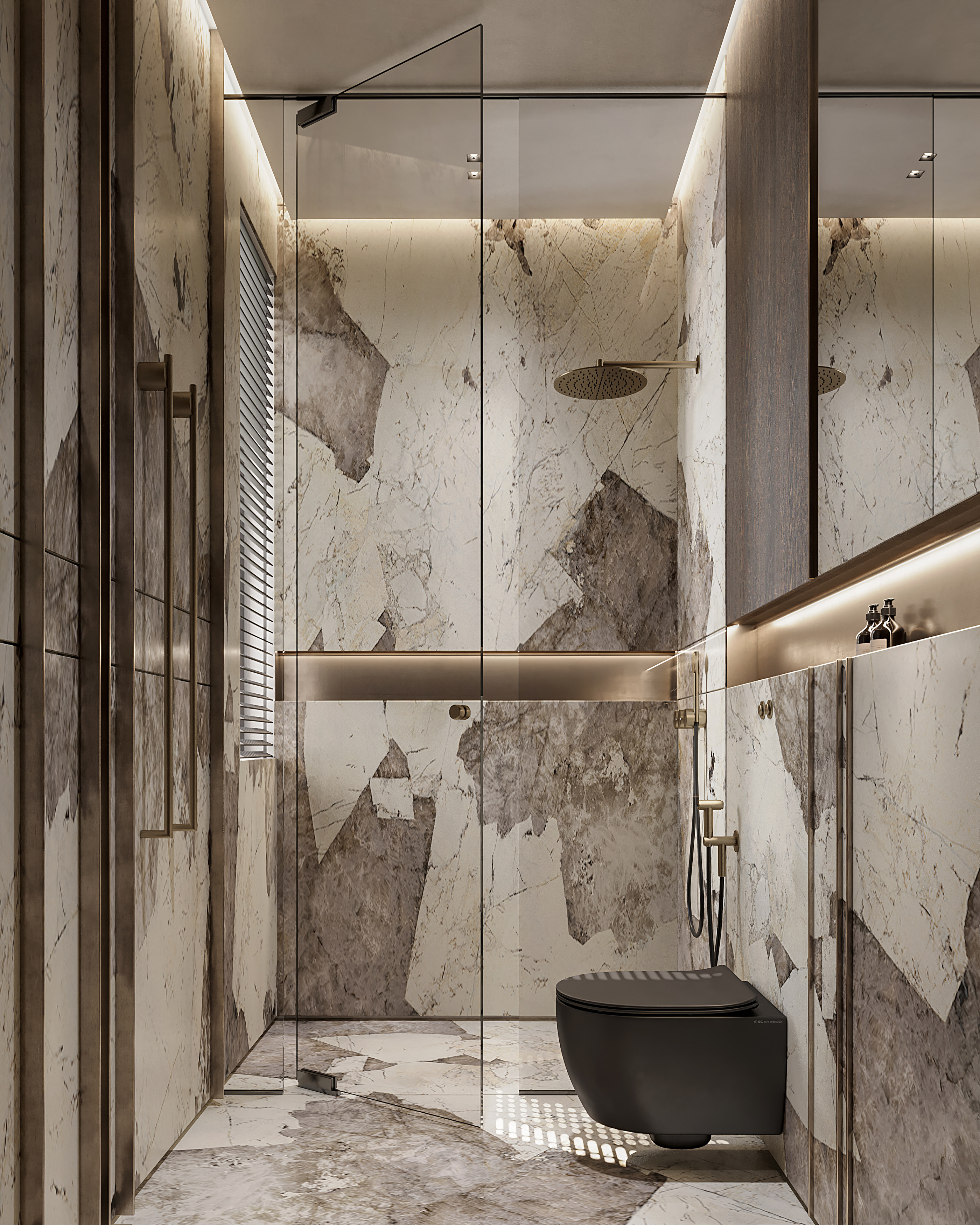 高级色系公寓设计 超棒的细节！-21