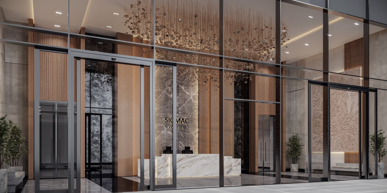 Residential Tower Entrance-4