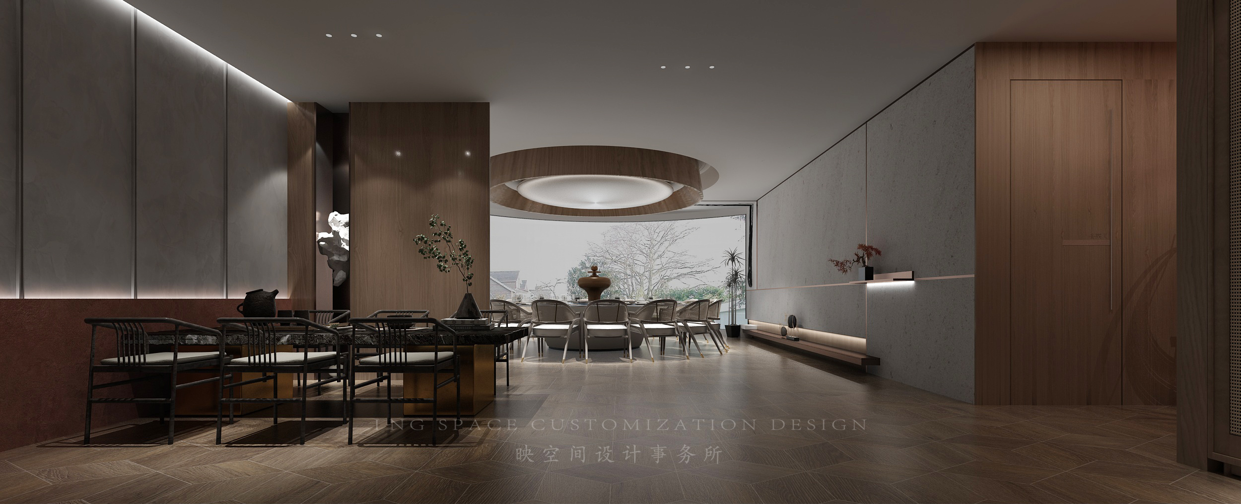 无锡檀悦·空间定制机构的静谧商业设计-18