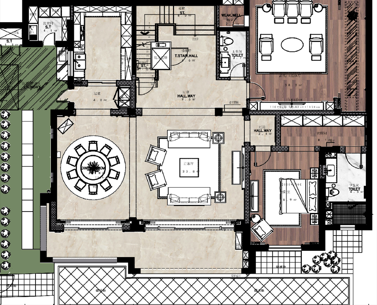 绍兴·上虞玫瑰园丨中国绍兴丨张莉室内设计事务所-42