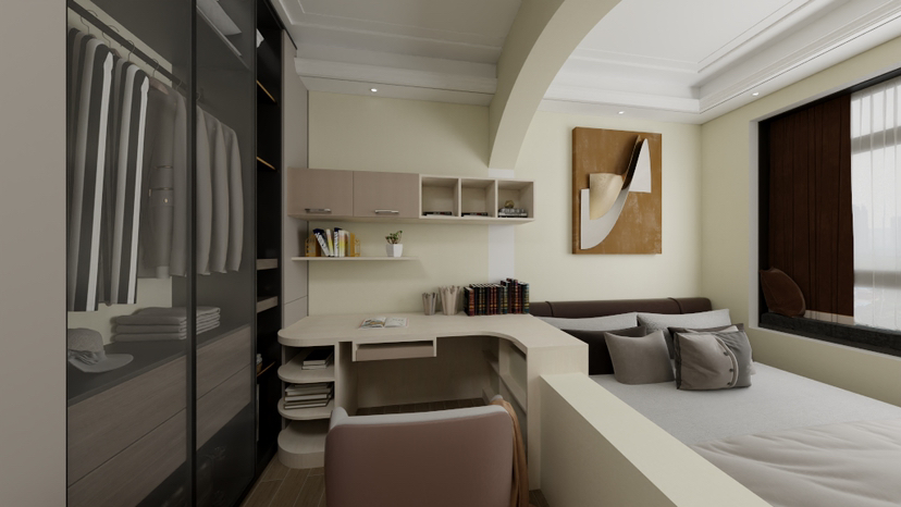 《奶油风全屋设计》-14