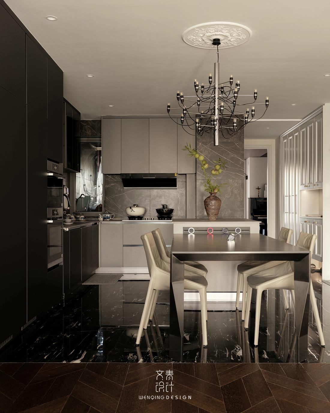 英伦轻奢复古住宅-24