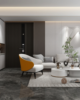 160平方现代轻奢风格空间设计