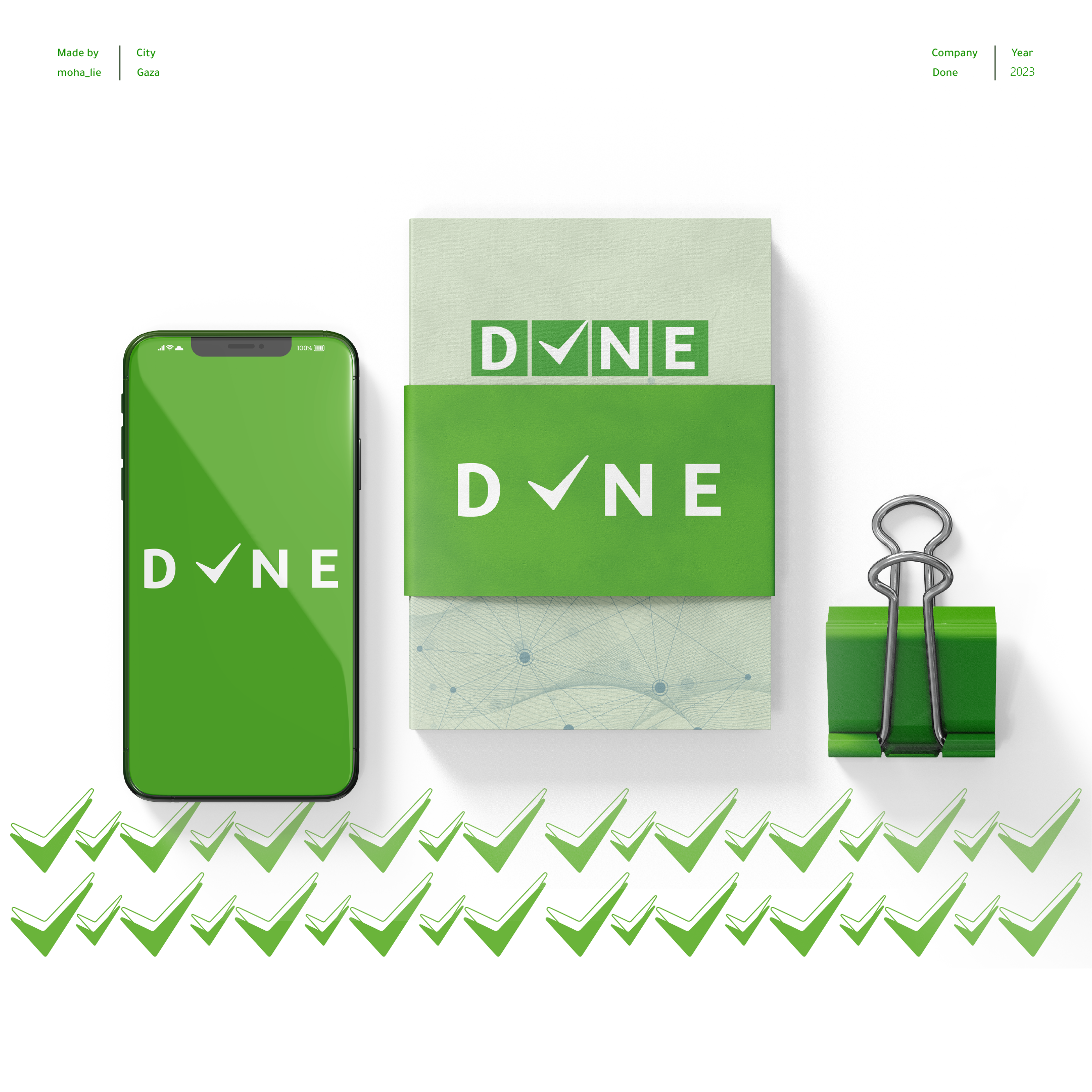 تطبيقات على العلامة التجارية Brand applications-5