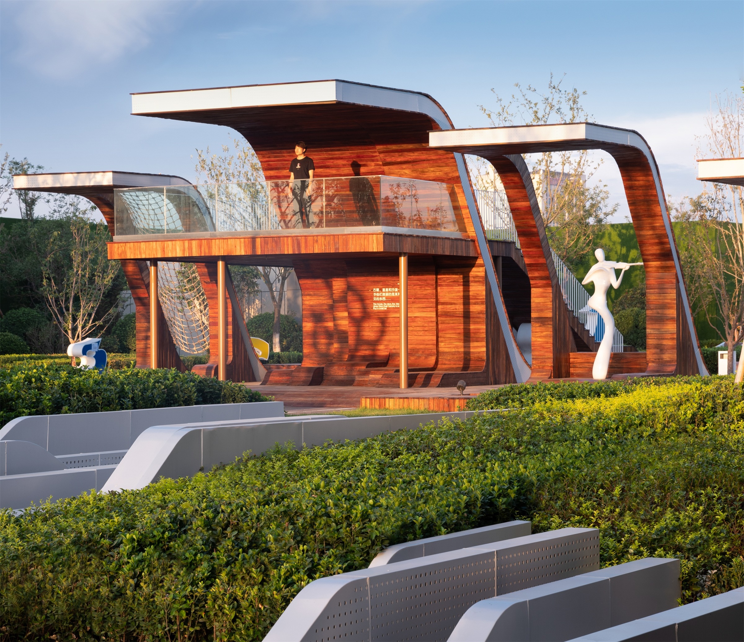 济南·中粮祥云售楼处景观设计-73