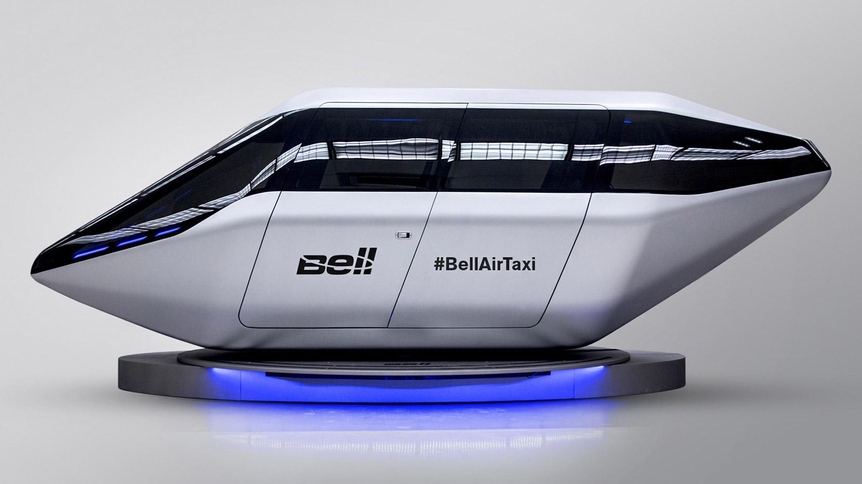 Uber's electric flying taxi by Bell Helicopter debuts at CES | Dezeen-0